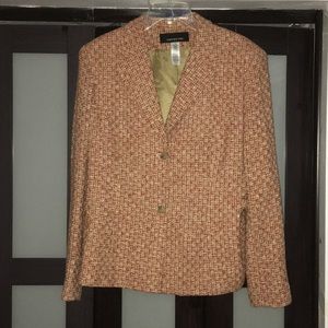 Tera Cotta tweed Blazer-Jones New York
